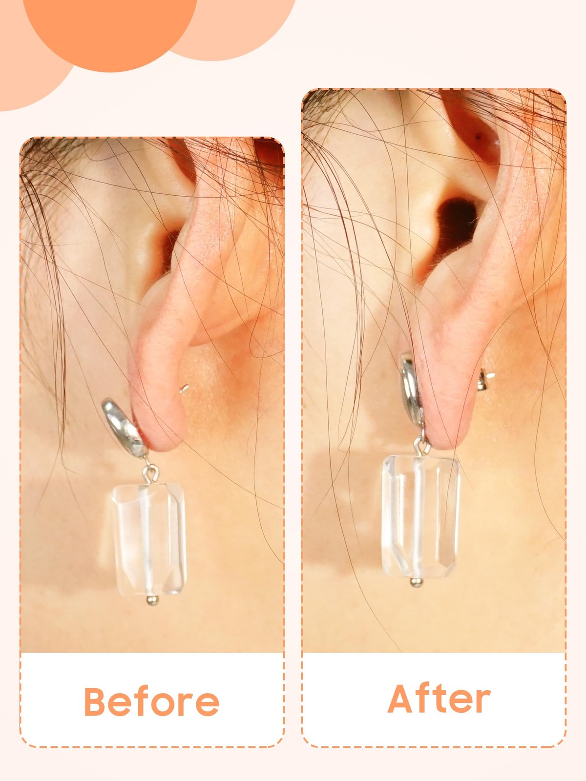 Earring Backs for Droopy Ears, Adjustable Heavy Earrings Lifters Backs, 6 Pai…