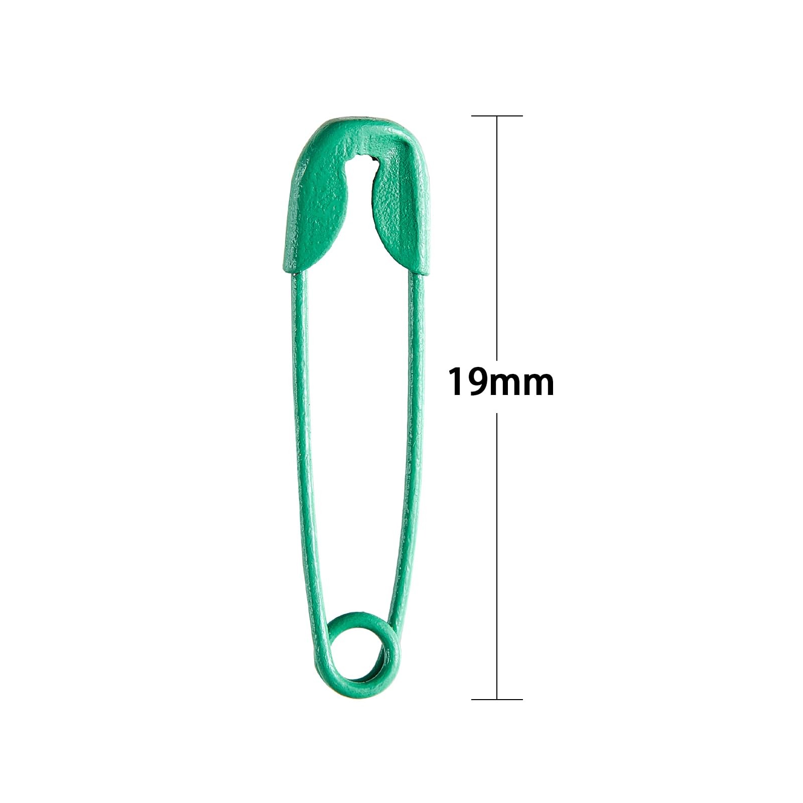 DGTANGYIN 200PCS Safety Pins for Clothes 19mm Multi-colors-200pcs