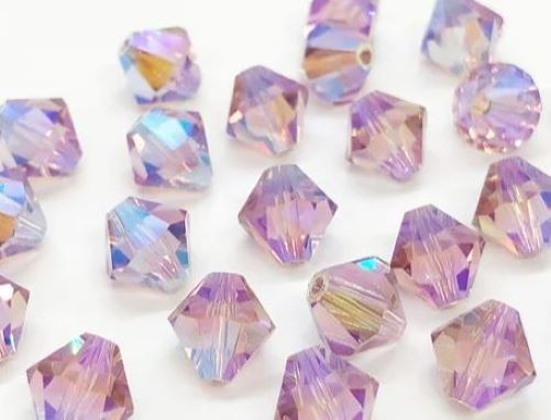 Swarovski 8mm Crystal Bicone 5301/5328 Beads Factory Pack 288 pcs