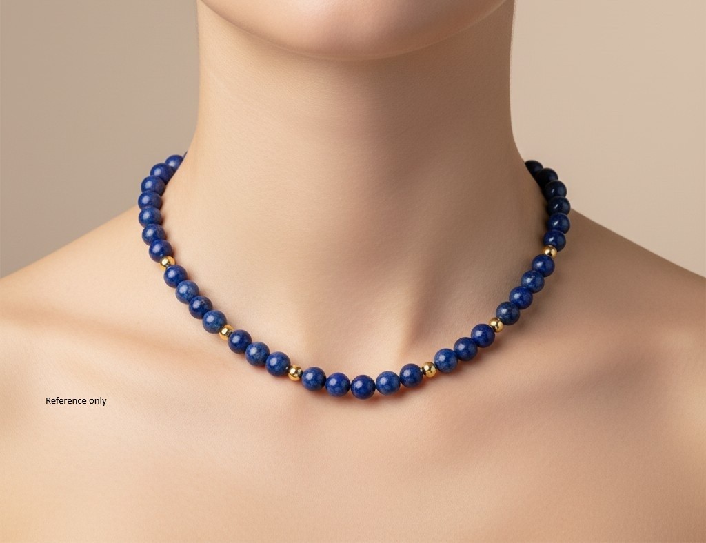 6mm lapis beads natural 16″ craft beads stone semi-precious chakra beads boho