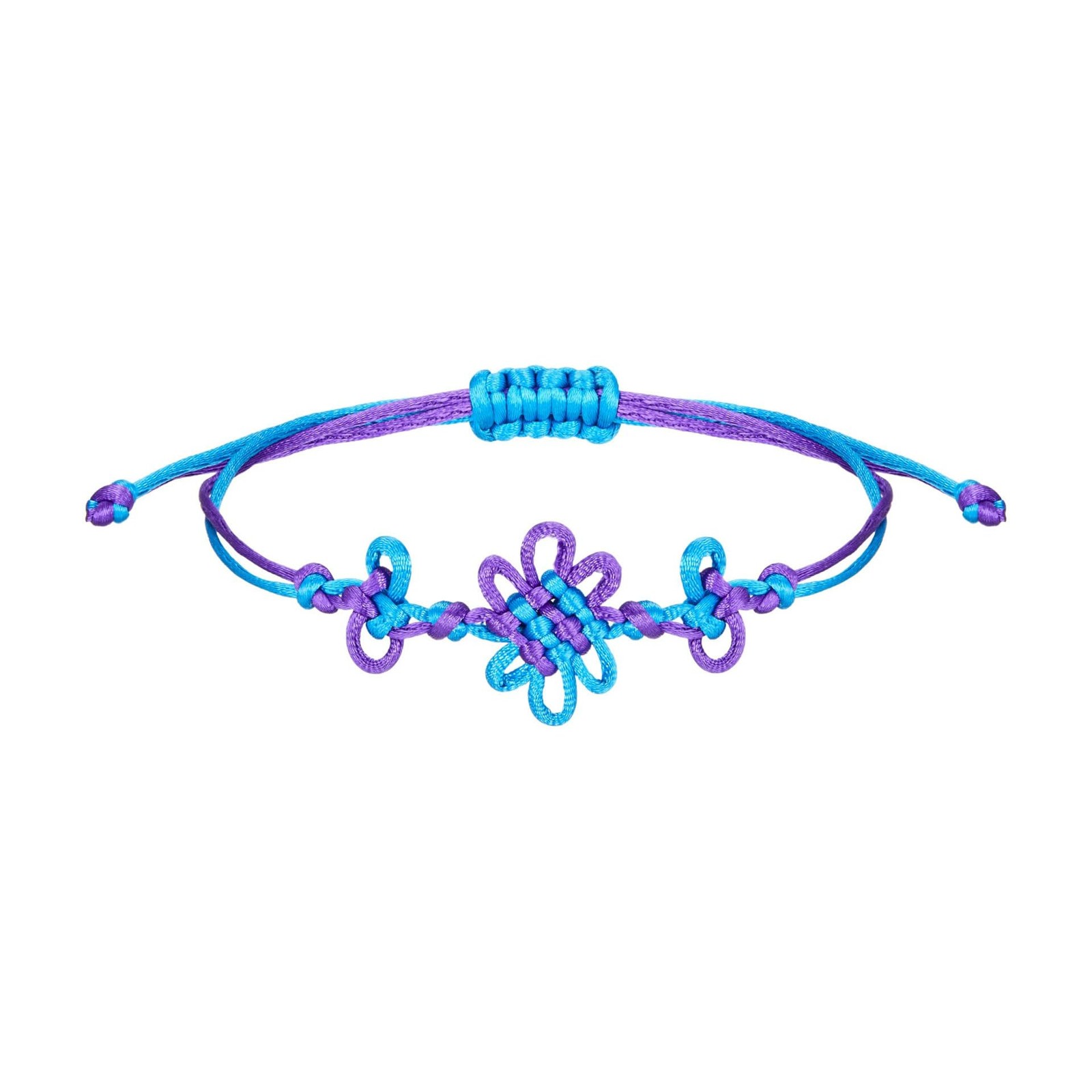 Bohemian Handmade Braided Bracelet with Chinese Knot Design, Adjustable Col – 01