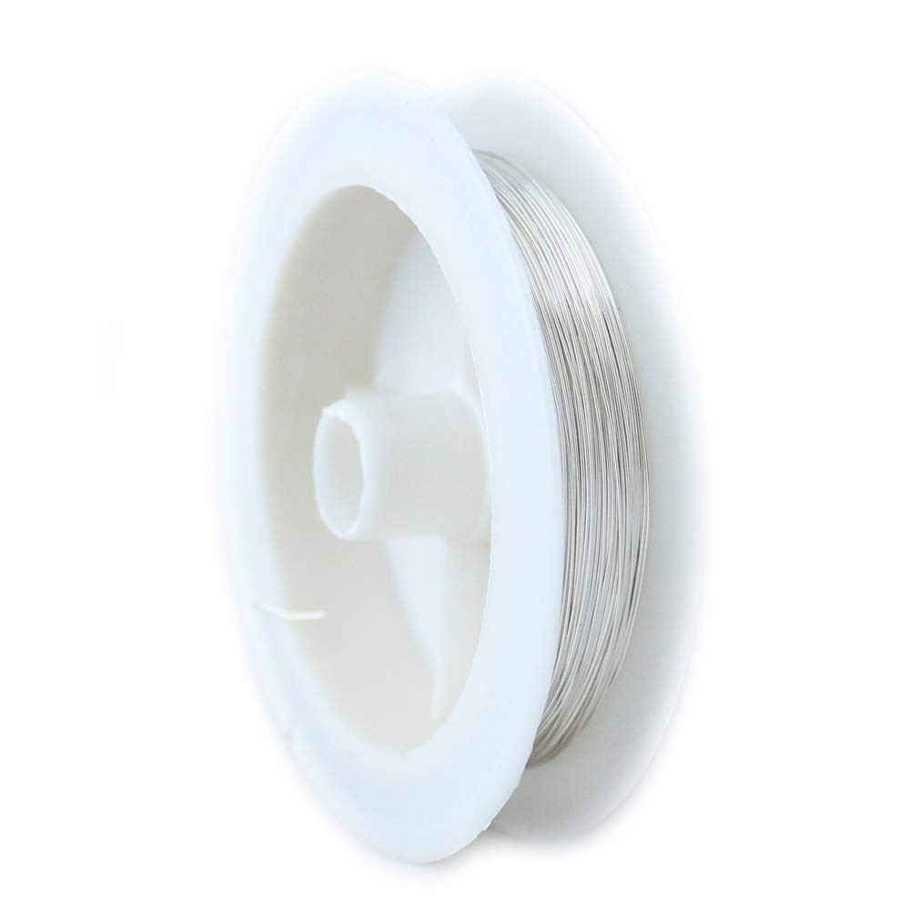 22 Gauge Half Round 925 Sterling Silver Wire – Dead Soft, USA Made, 25FT Roll