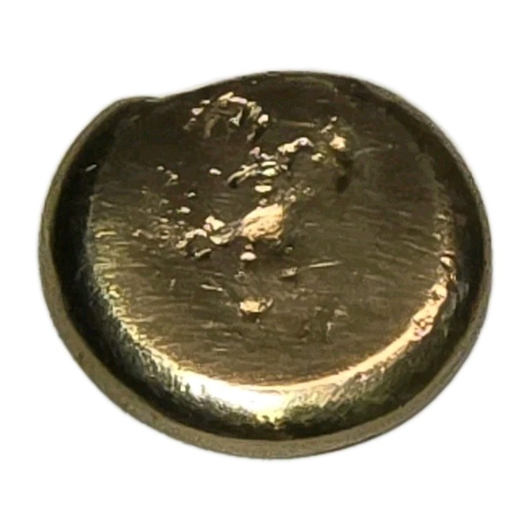 Nordic Gold Round 7.2 Grams Jewelry Making DIY Metal Melting Craft Button Disc