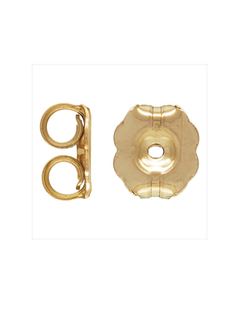 14k Gold Filled 5.8mm Earring Backs 6pcs #6229-3