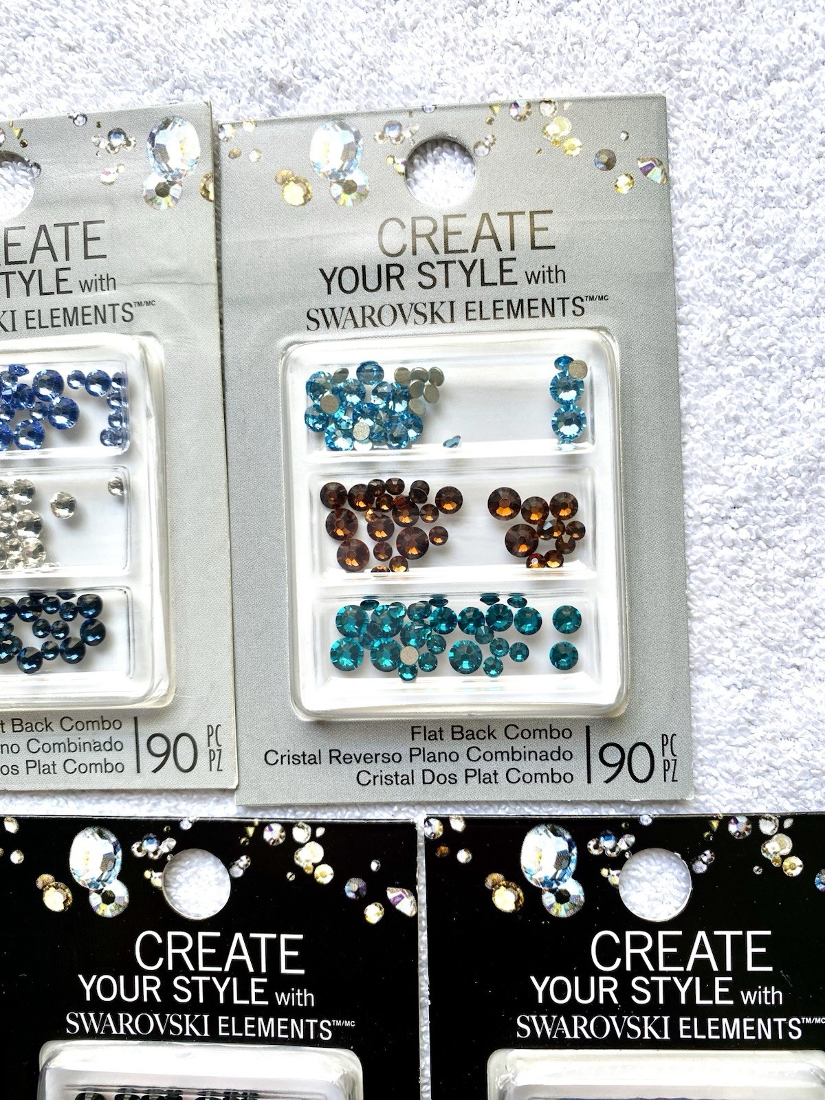 Swarovski Create Your Style Crystals Lot Hotfix Combo Jewelry Making BONUS Item