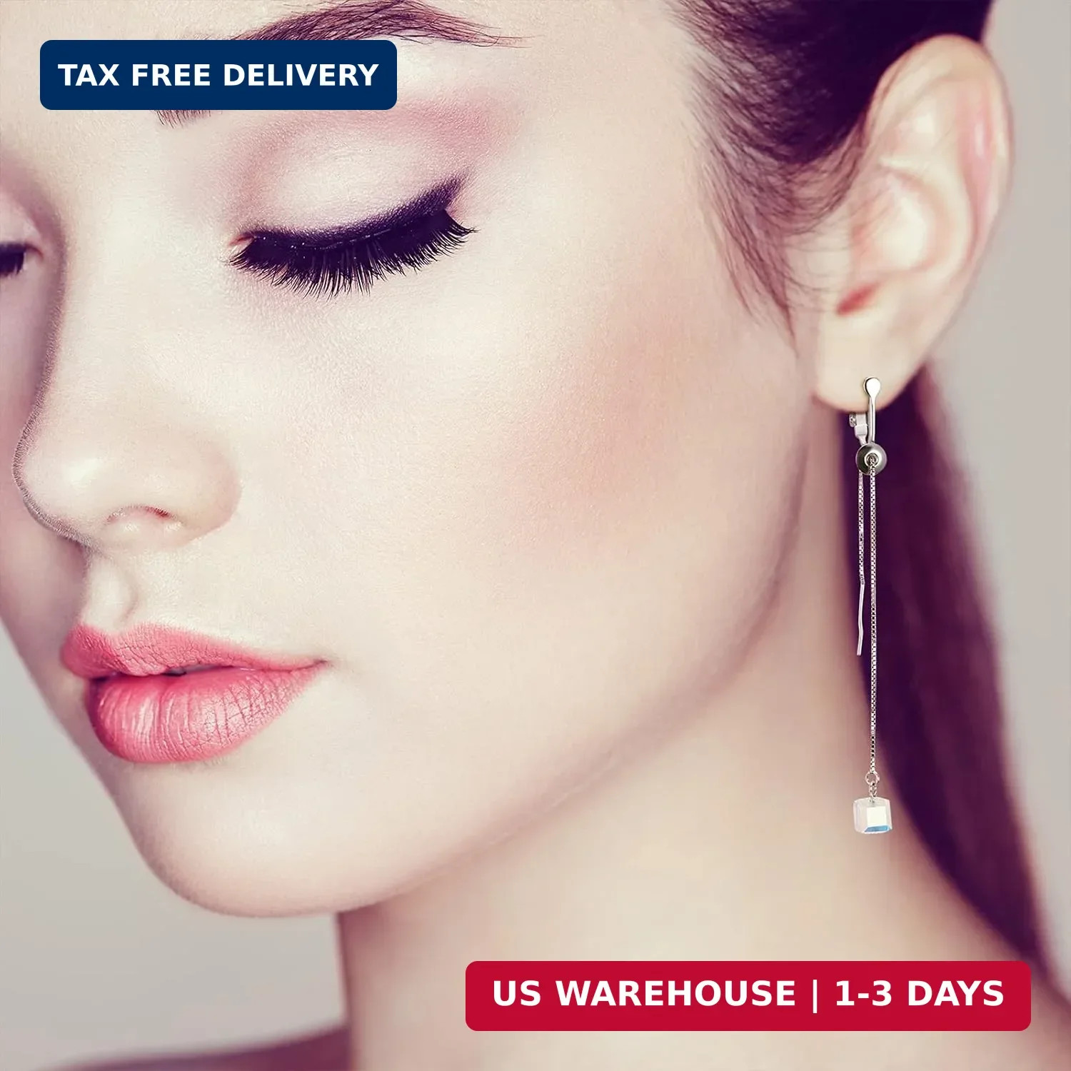 Tatuo 18 Pieces Clip-on Earrings Converter Components with Post Convert Pierced