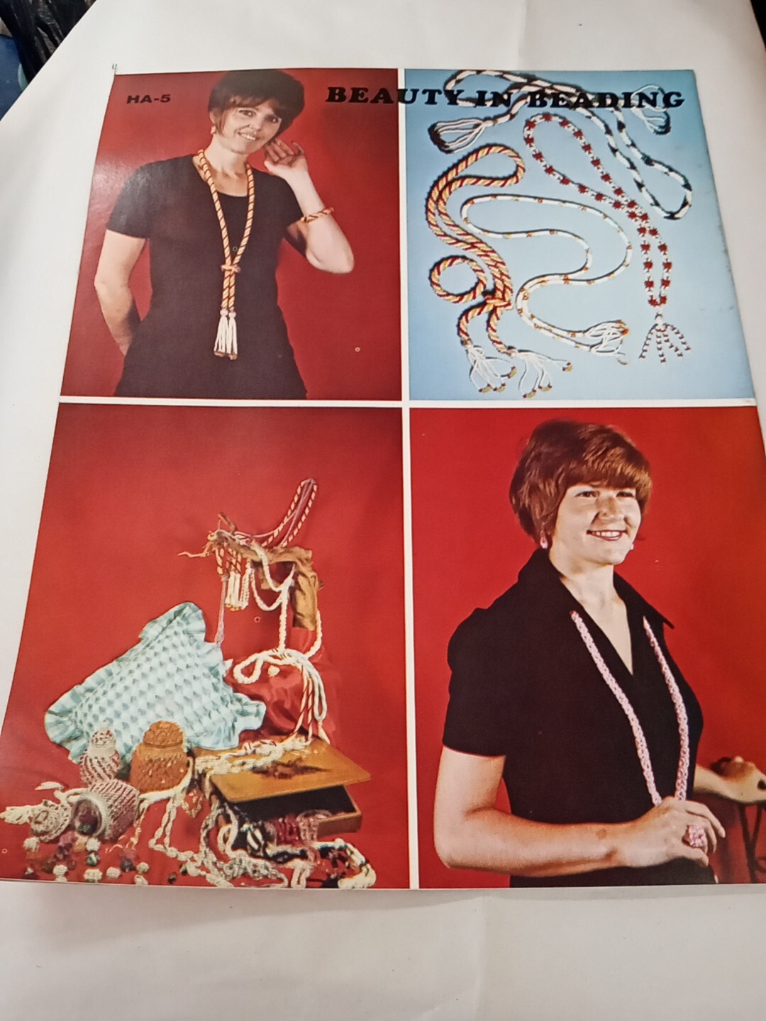 Vintage Beauty in Beading – Paperback Instruction Book 1972