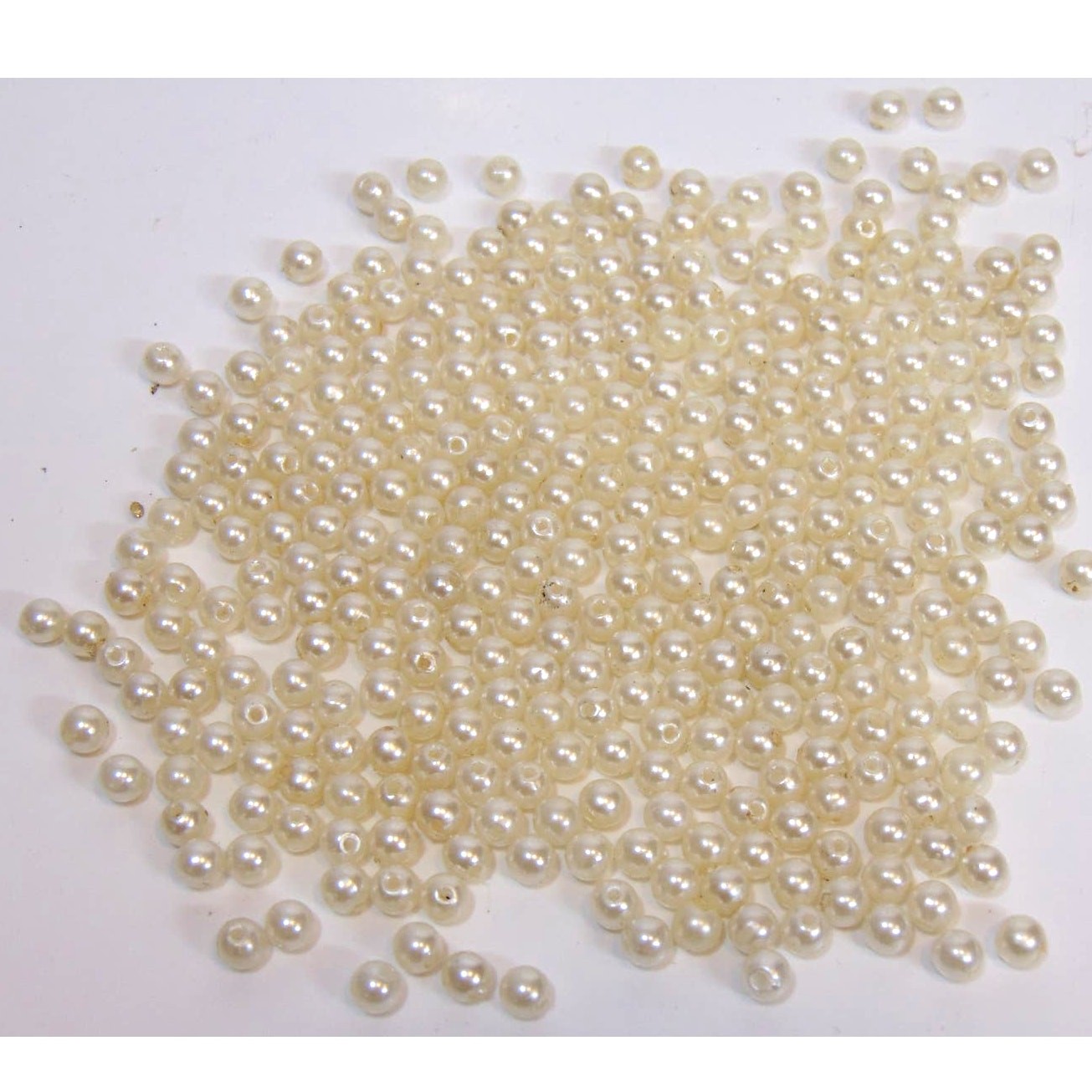 Necklace Crafts Art Jewelry Pearls Making Shinny 375 Pieces Faux Bead Crafting