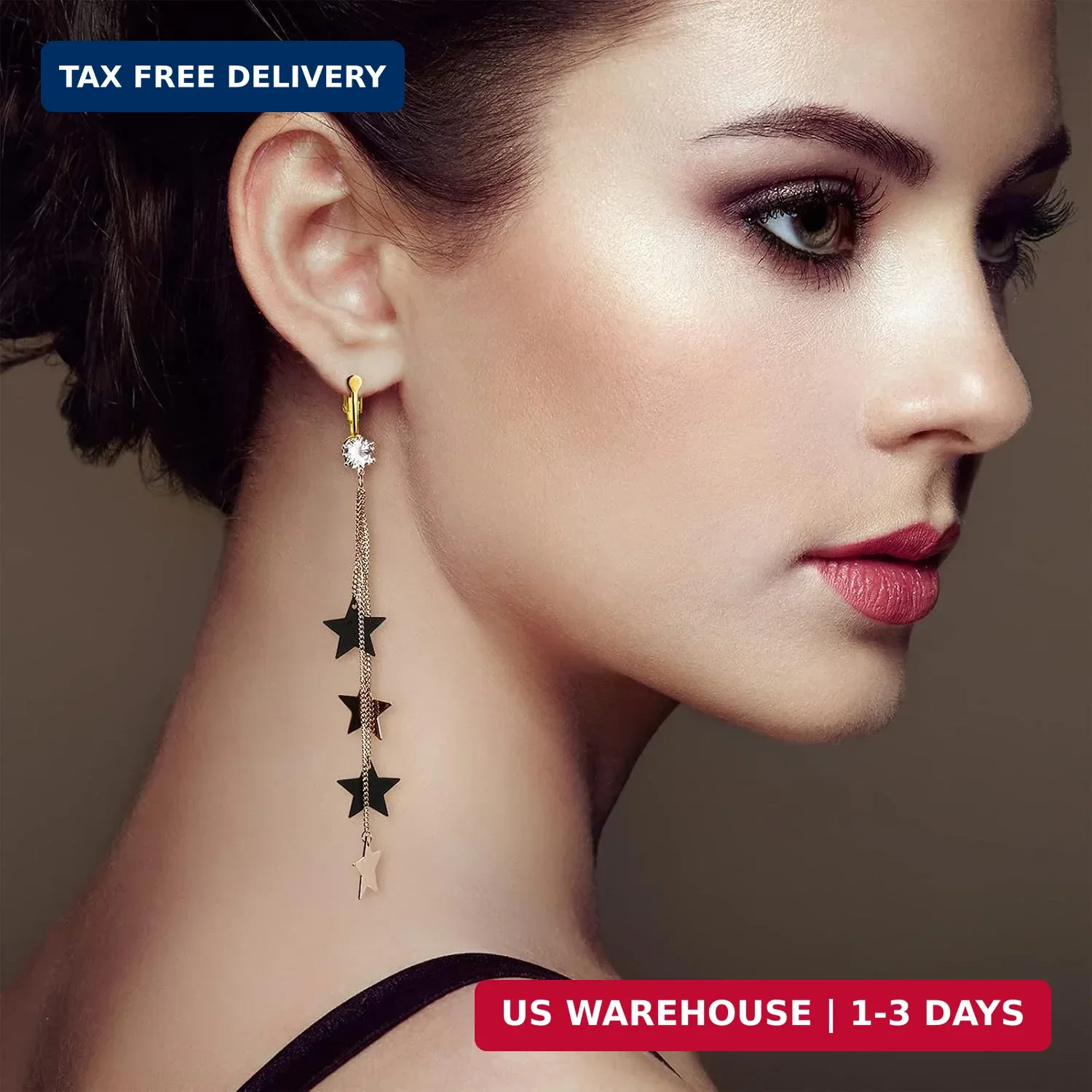 Tatuo 18 Pieces Clip-on Earrings Converter Components with Post Convert Pierced