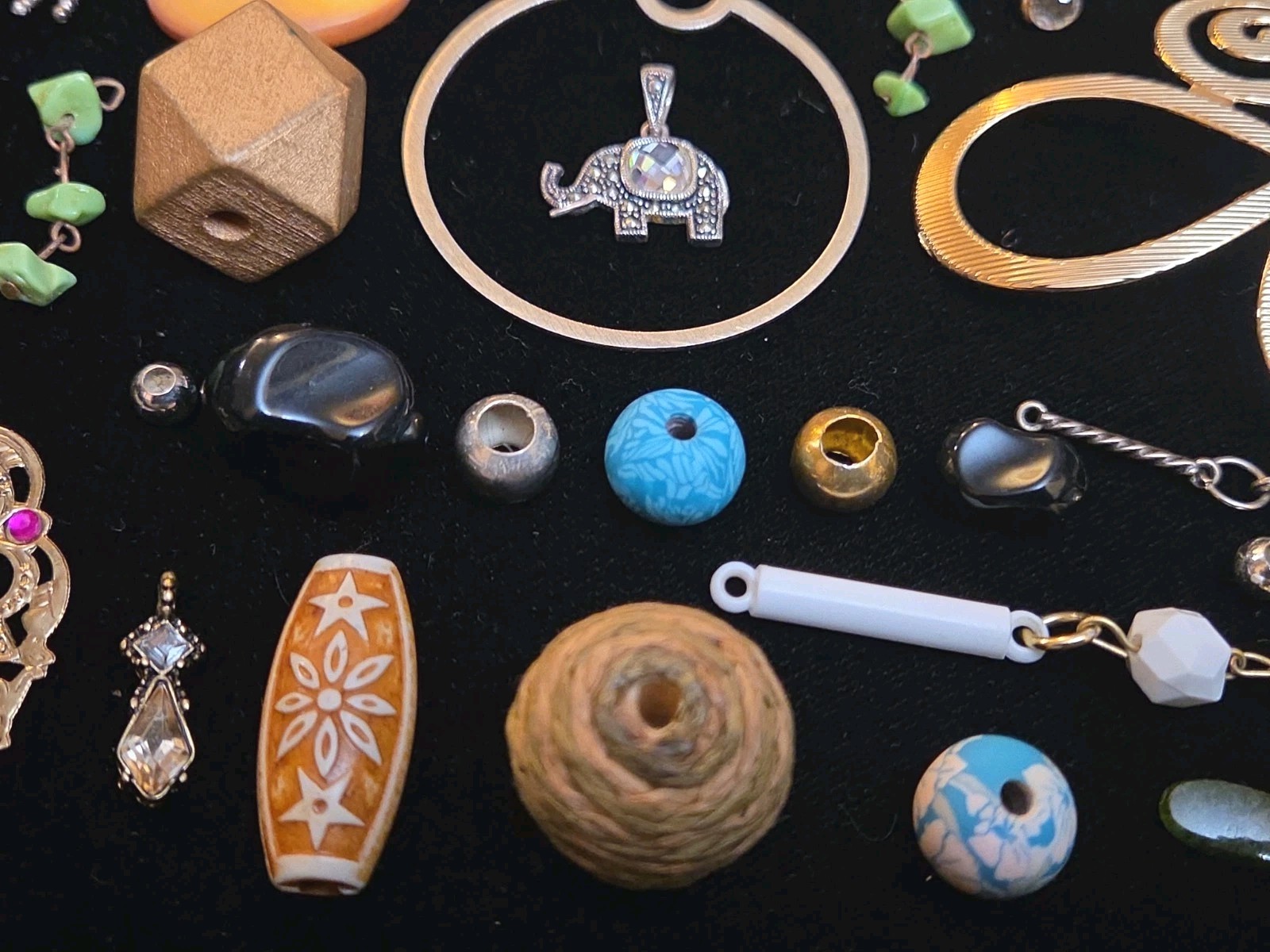 Vintage Lot Of Pendants Charms For Crafts Beads Jewelry Making
