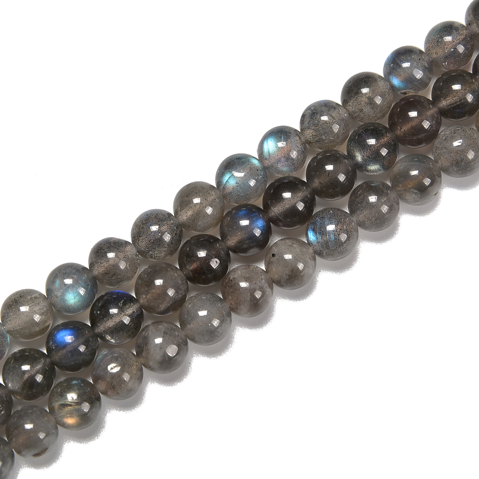 Top Quality Labradorite Smooth Round Beads Size 4mm 6mm 8mm 10mm 15.5” Strand
