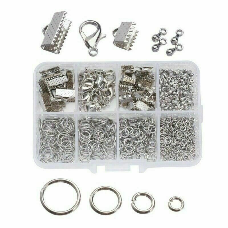 Jewellery Making Accessories Kit DIY Starter Findings Set Essential Storage Box