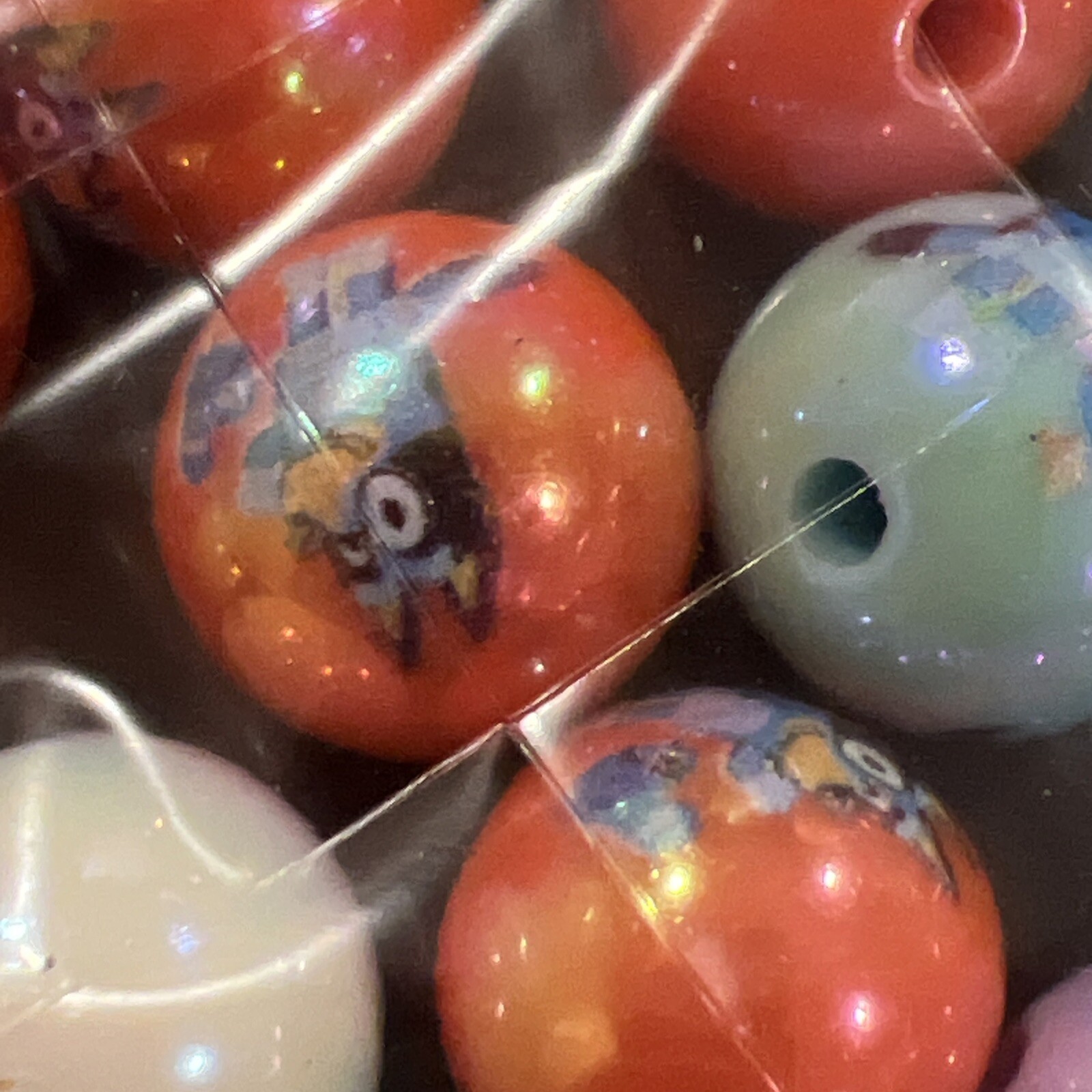 16 Mm Bluey Beads