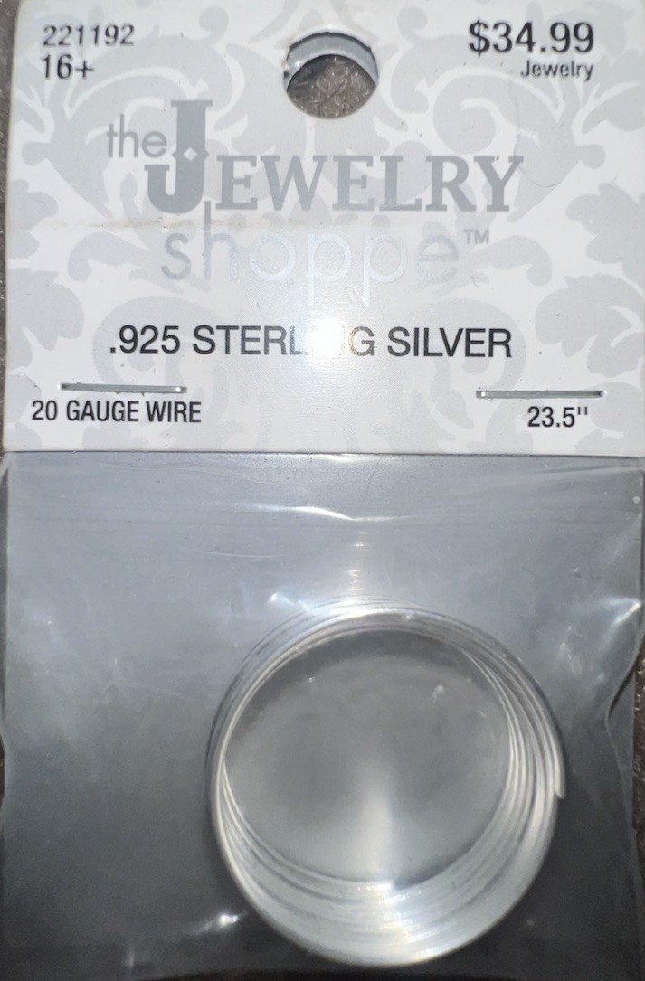 .925 Sterling Silver 20 Gauge Wire