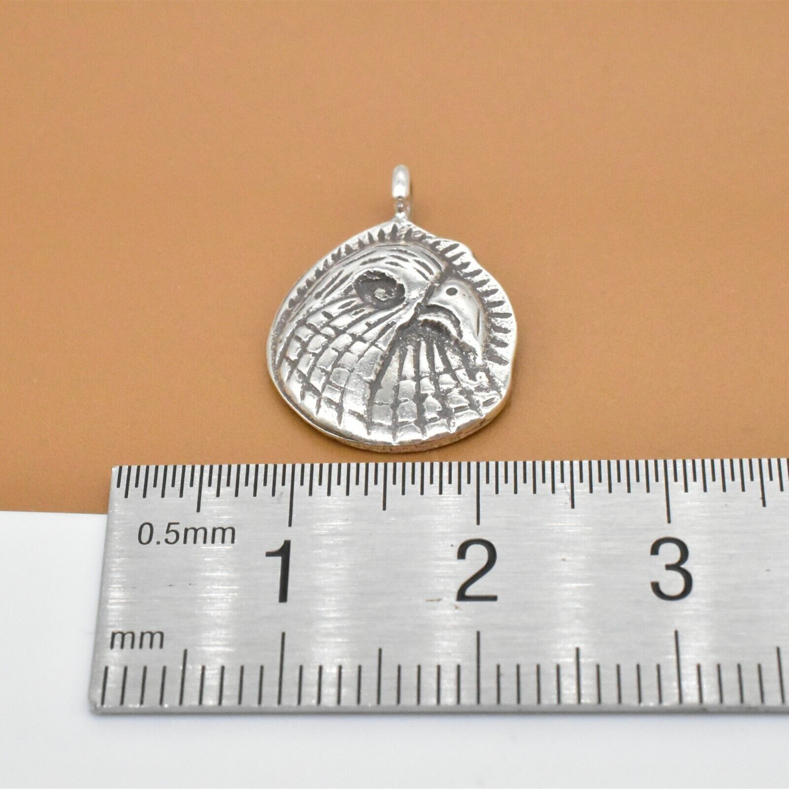 Karen Hill Tribe Tribal Silver Eagle Charm Pendant for Necklace