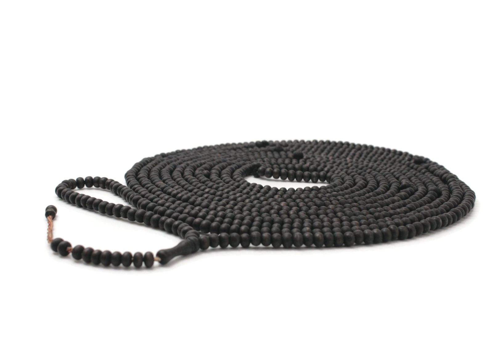 1000 Beaded Matt Black Olive Wood Tasbih Tasbeeh with Counter Misbaha Islamic…