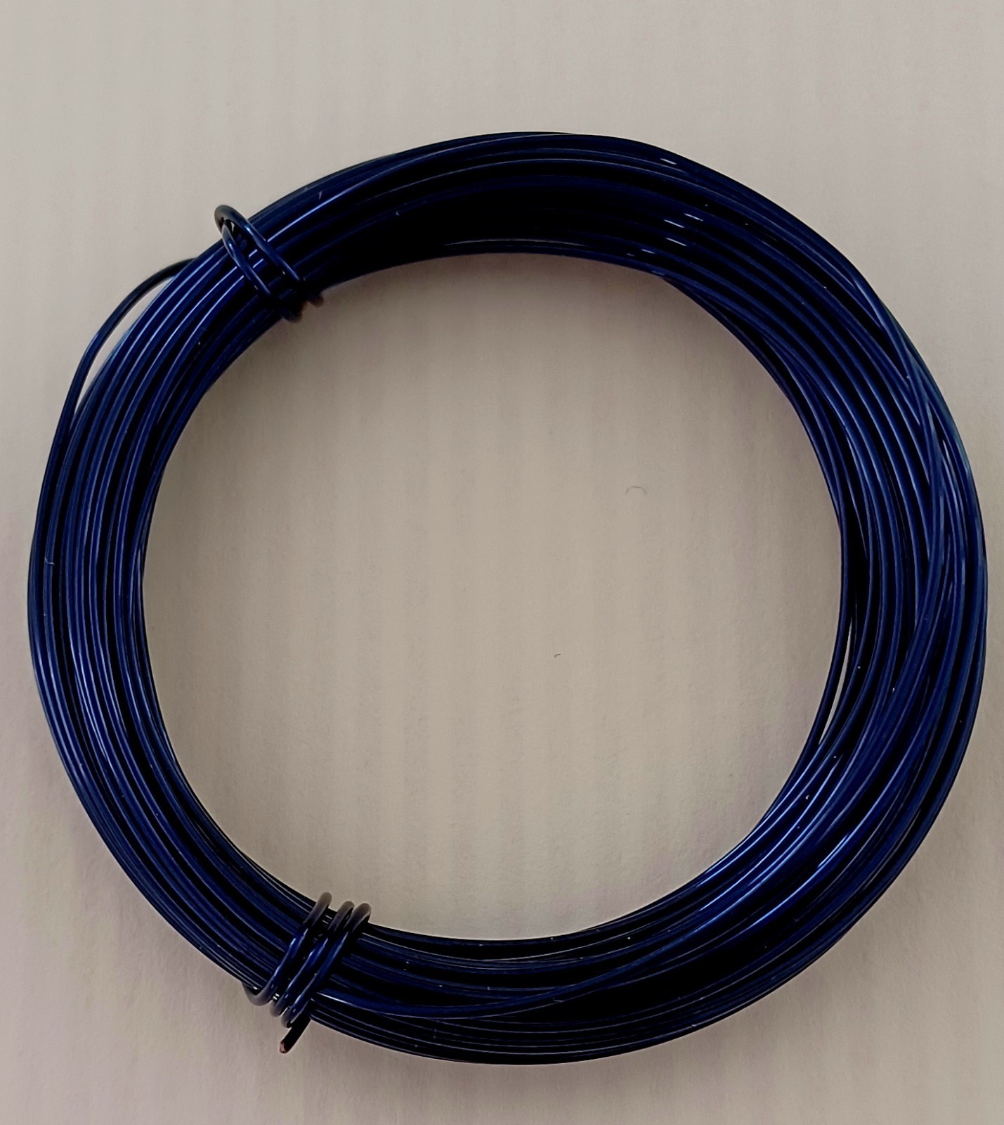 Navy Blue copper jewelry wire, 20 ga, 1.5oz/45 grams, NOS