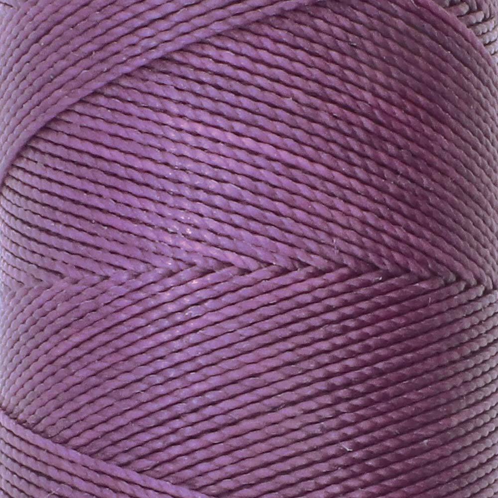 Knot-It Waxed Cording 1mm Amethyst Purple 43874 (144 meters) 2-Ply Polyester