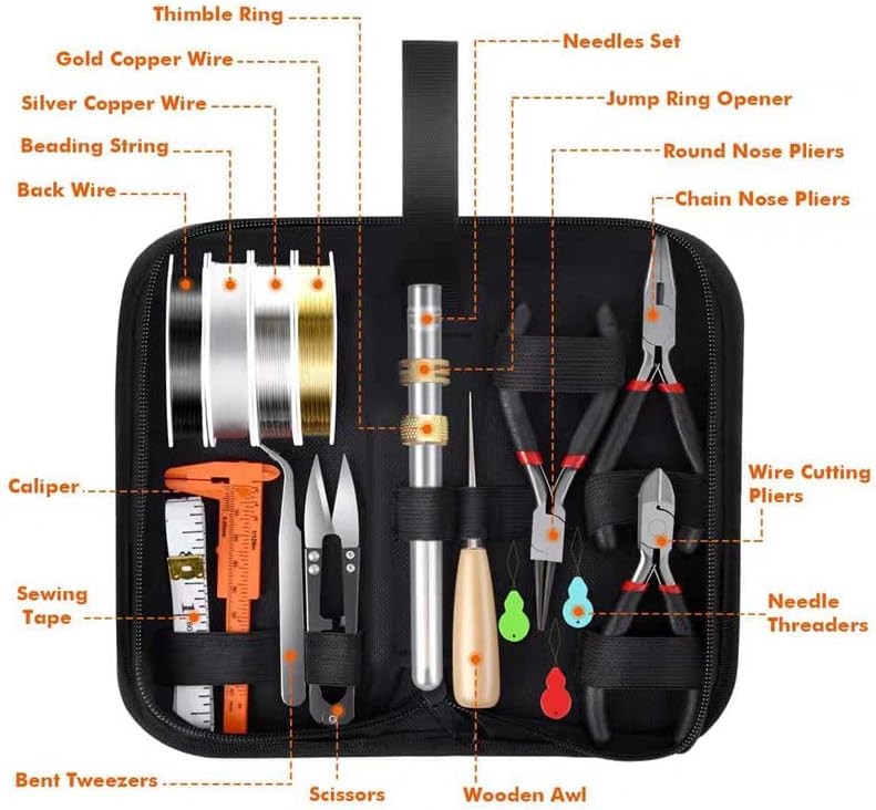 GoddenMene Adult Jewelry Making Supplies kit, Jewelry Making Materials and Tools