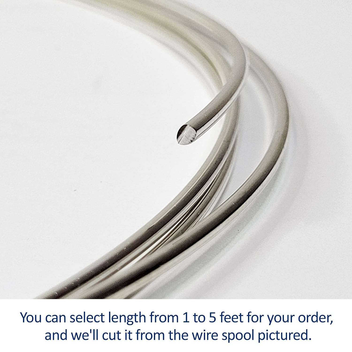 10 Gauge, 999 Fine Silver Wire, Round, Dead Soft – 2 FT – for Jewelry Art from