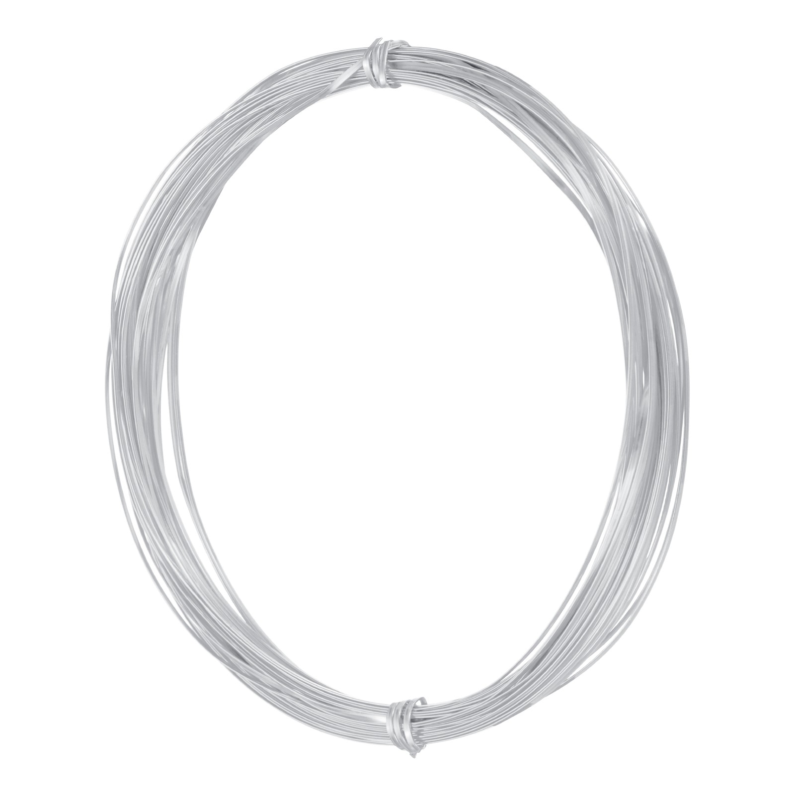 1mm Aluminum Craft Flat Wire33Ft 0.3mm Thickness Armature Wire Silver Tone