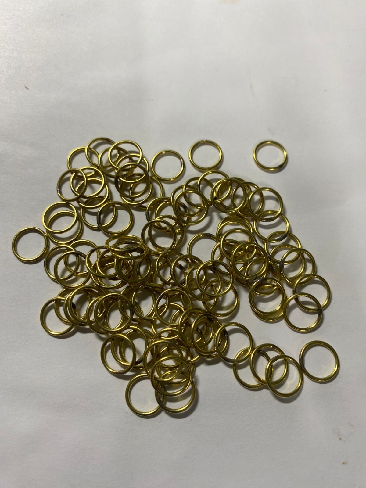 Jump Rings open and closed 10mm 12mm 18ga 16ga