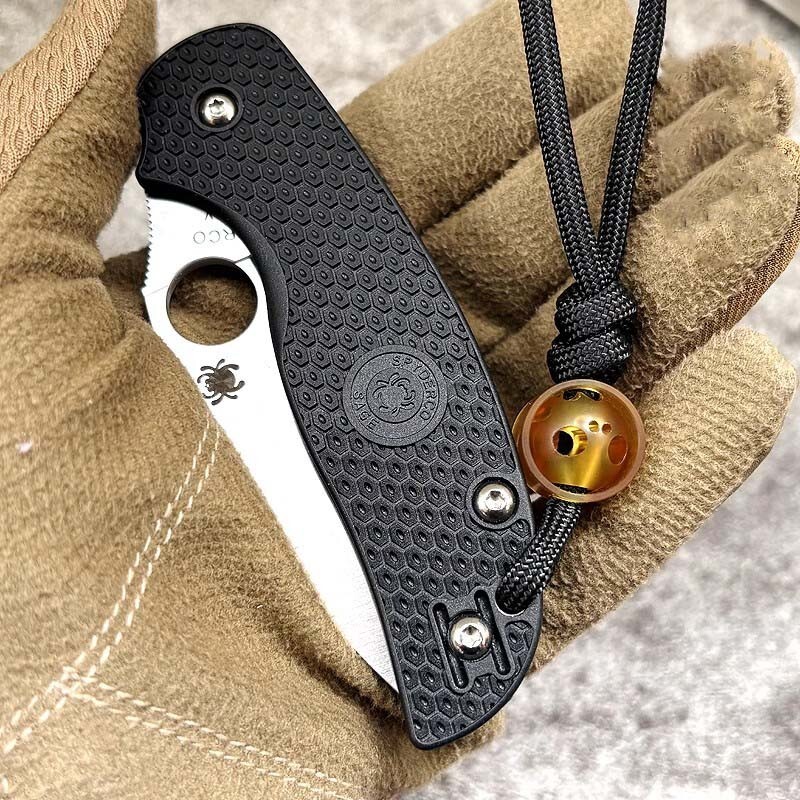 EDC Knife Lanyard Bead PEI Titanium Necklace Paracord Pendant Bracelet Making