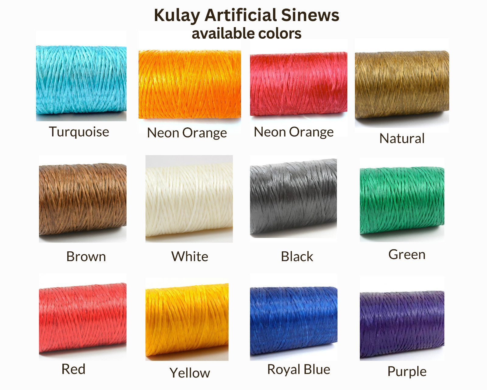 Kulay Burgundy Artificial Sinew Waxed Flat Polyester Thread, Sinue, 300 yards