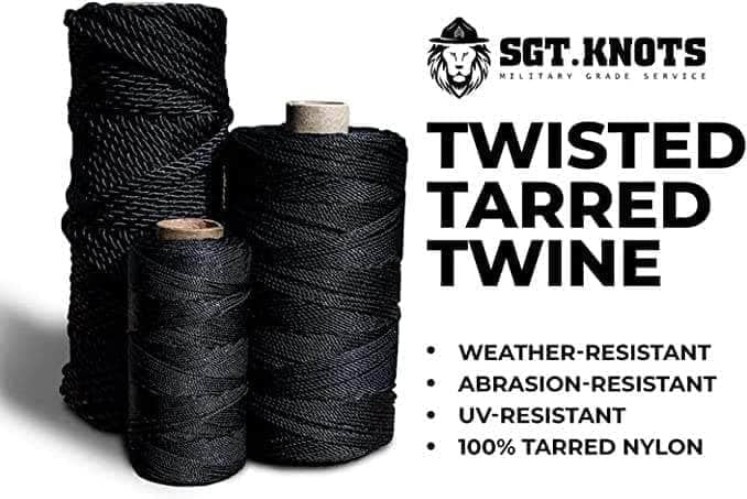 100% Nylon Tarred Twine 1680ft – The Durable Choice for Crafting & Bushcraft