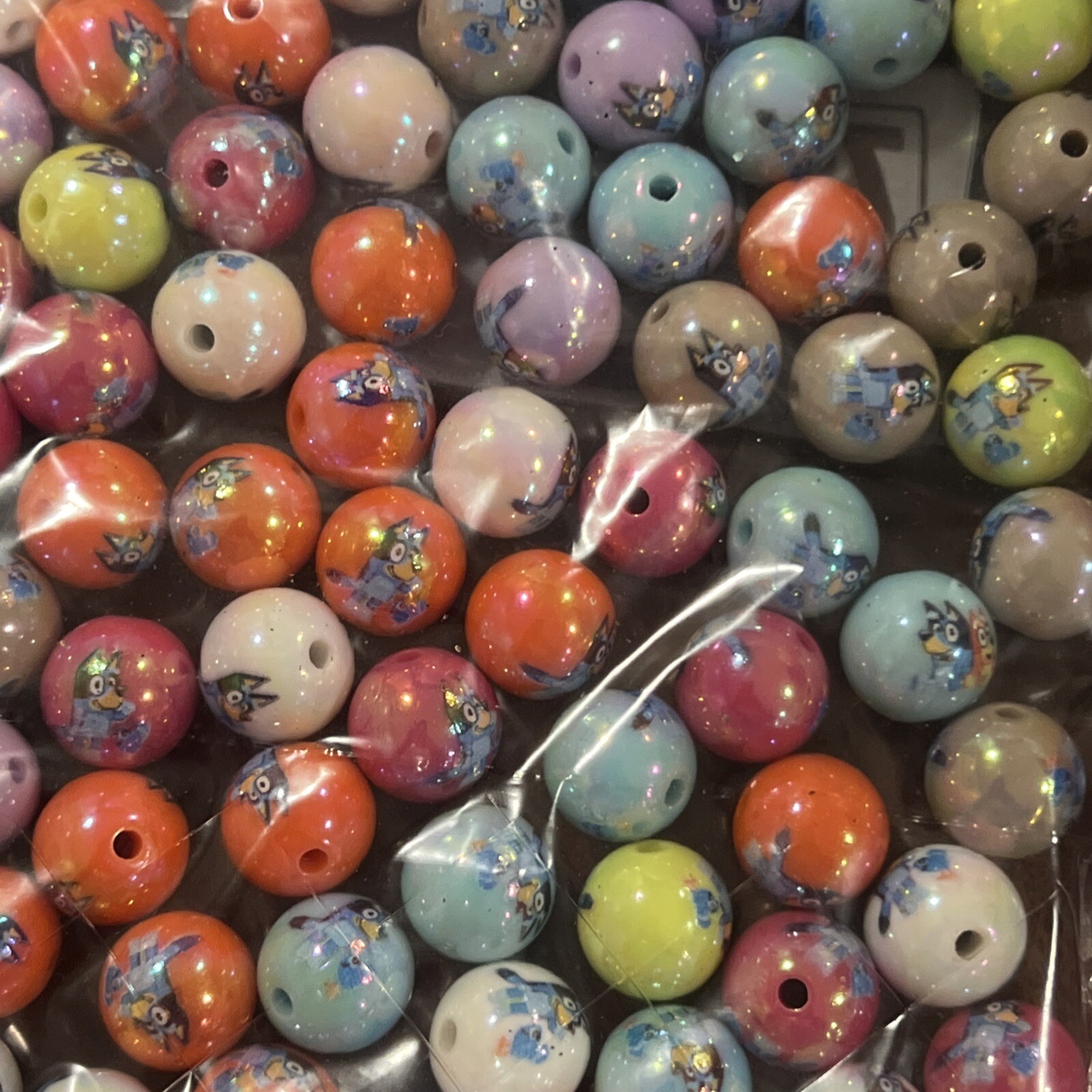 16 Mm Bluey Beads