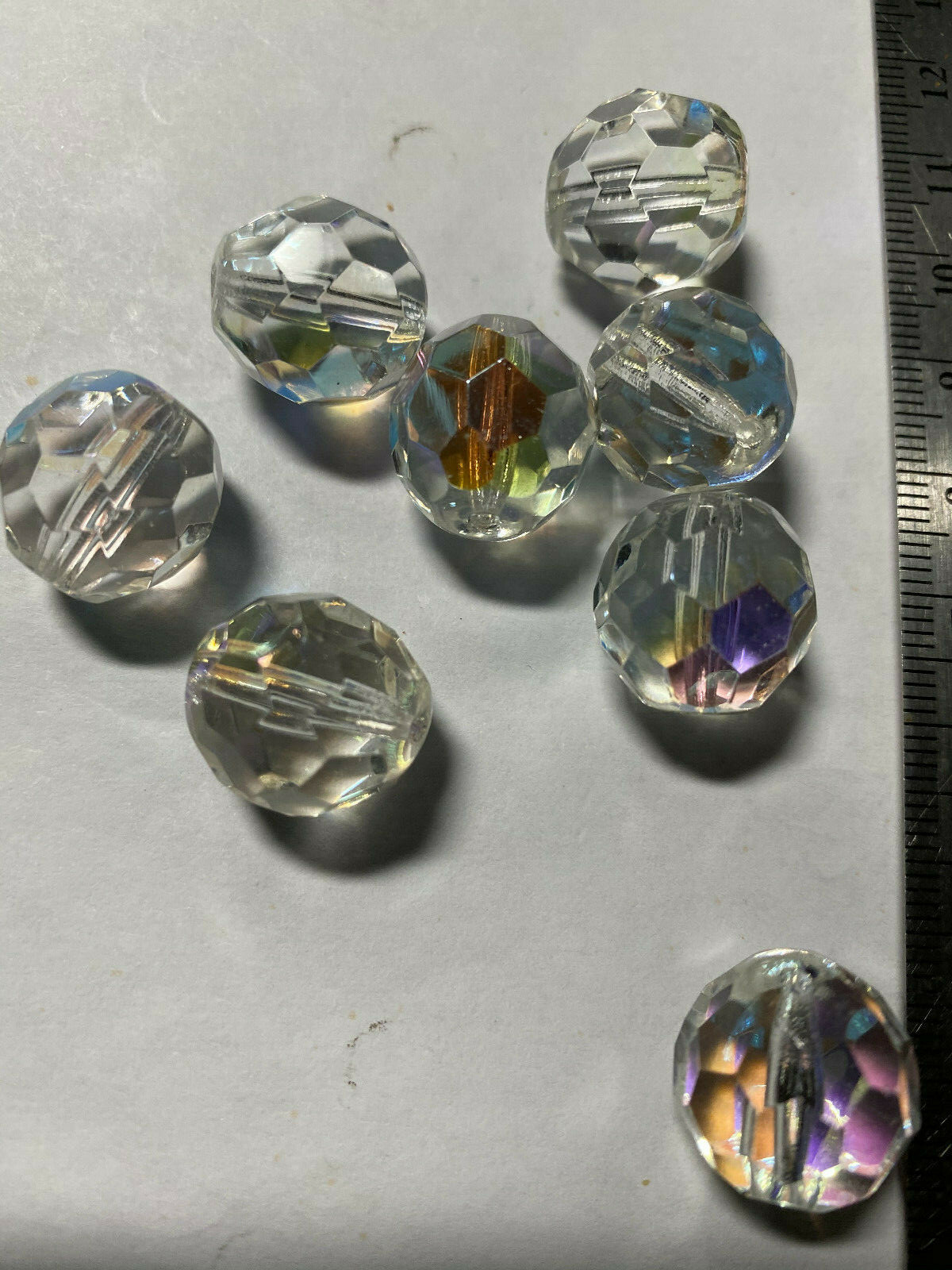 Czech Fire Polished Crystal Beads 14mm 16mm ****UPICK**** 14mm 16mm