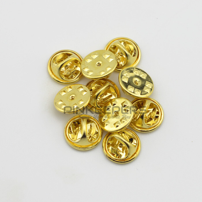 Butterfly Clutch Pin Back Clasps Metal Clutch Lapel Pin Backs For Pin Post Pins