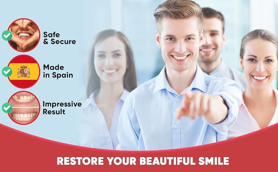 20g Moldable Thermal Beads for DIY Tooth Repair – Invisible & Durable Solution
