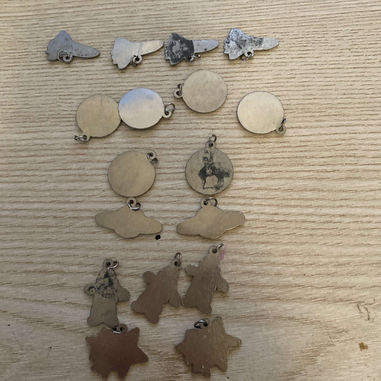 Space Charms Set Of 17! Space Shuttle Moon Earth Stars Astronaut Saturn Unique