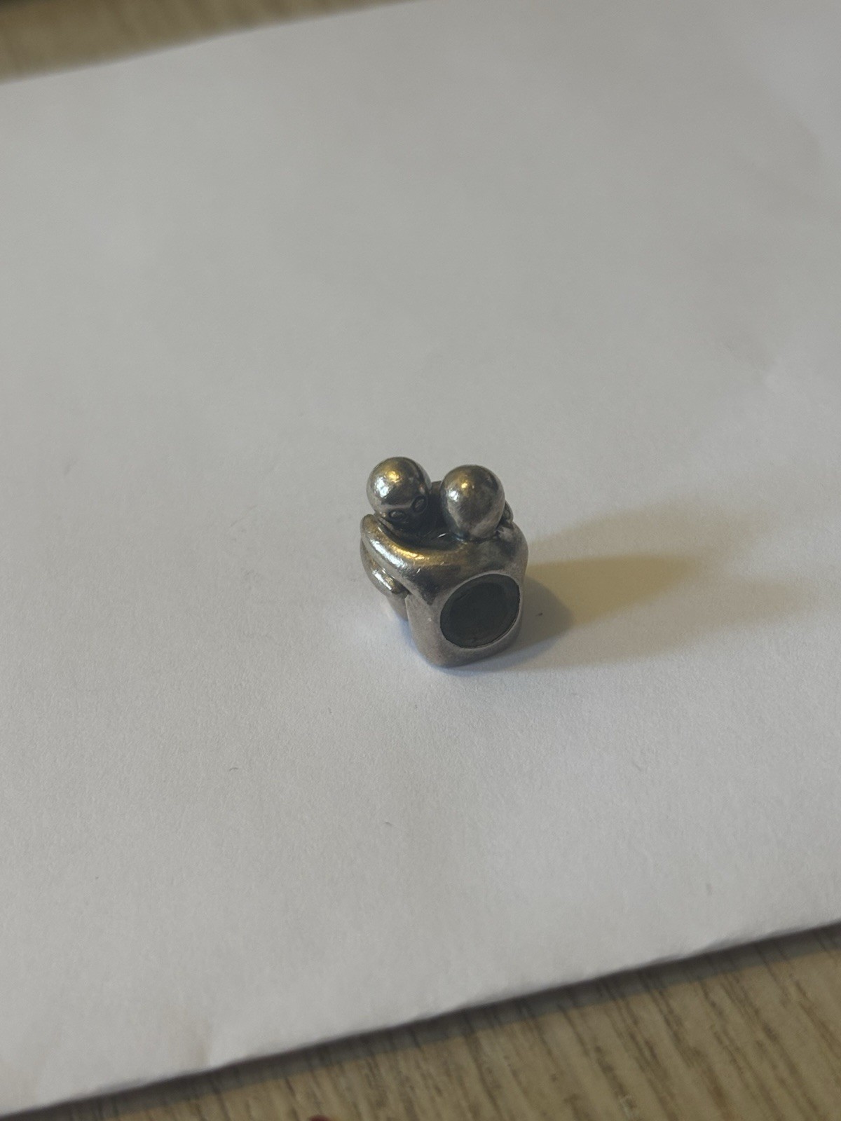 Trollbeads Sterling Silver Hugging People Two Piece Charm