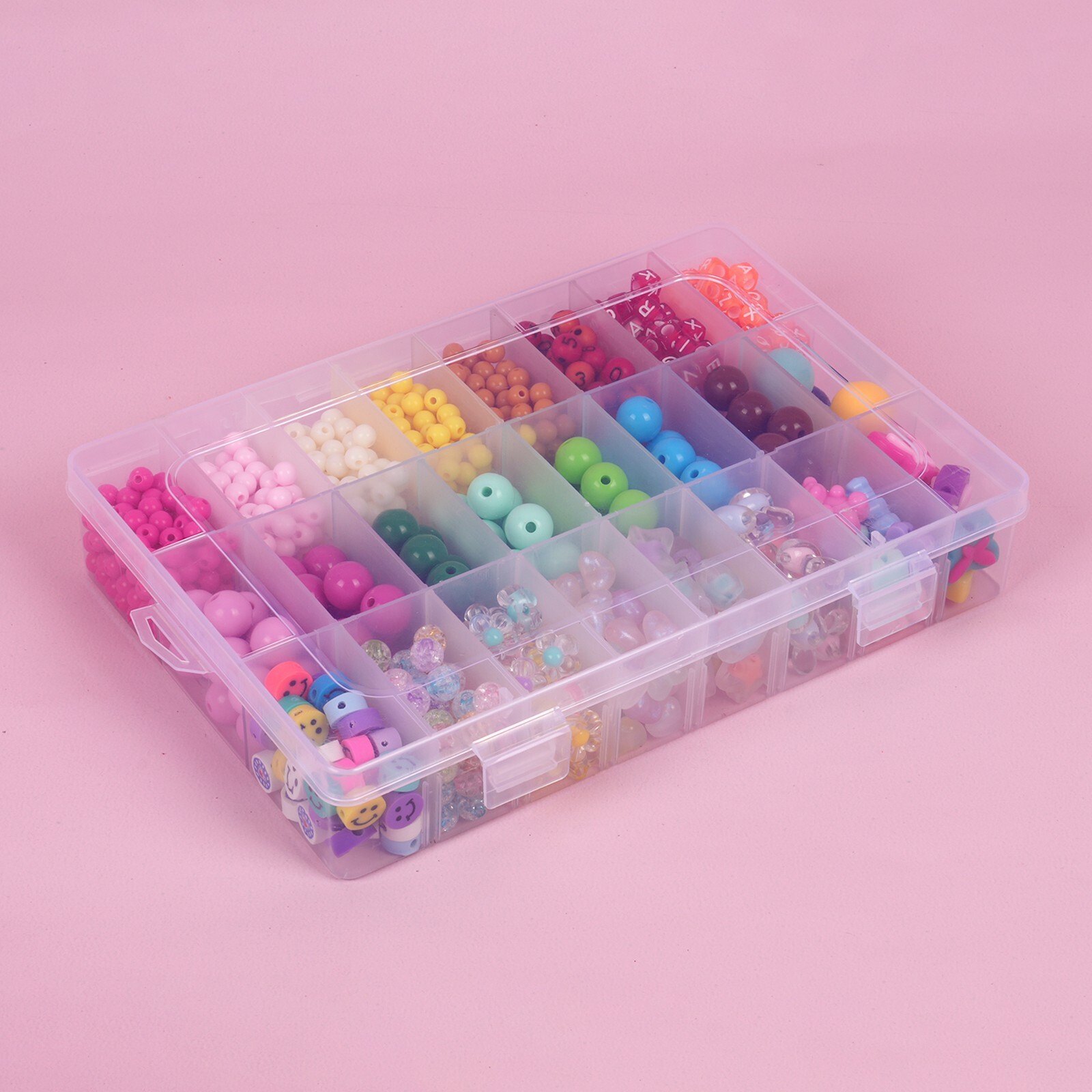 1000Pcs Bracelet Making Kit For Girls Kids DIY Beads For Necklace Jewelry Kits