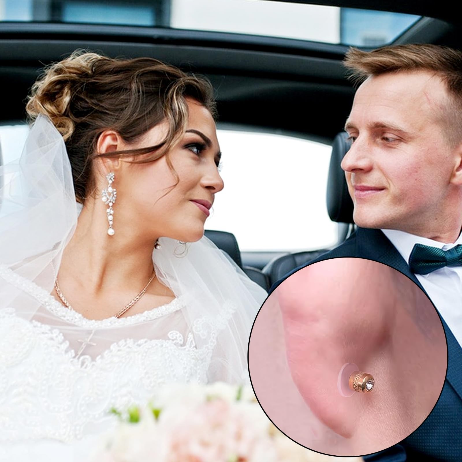 50 Pcs Plastic Earring Discs Stoppers Backing Disc Pads to Stabilize Earrings