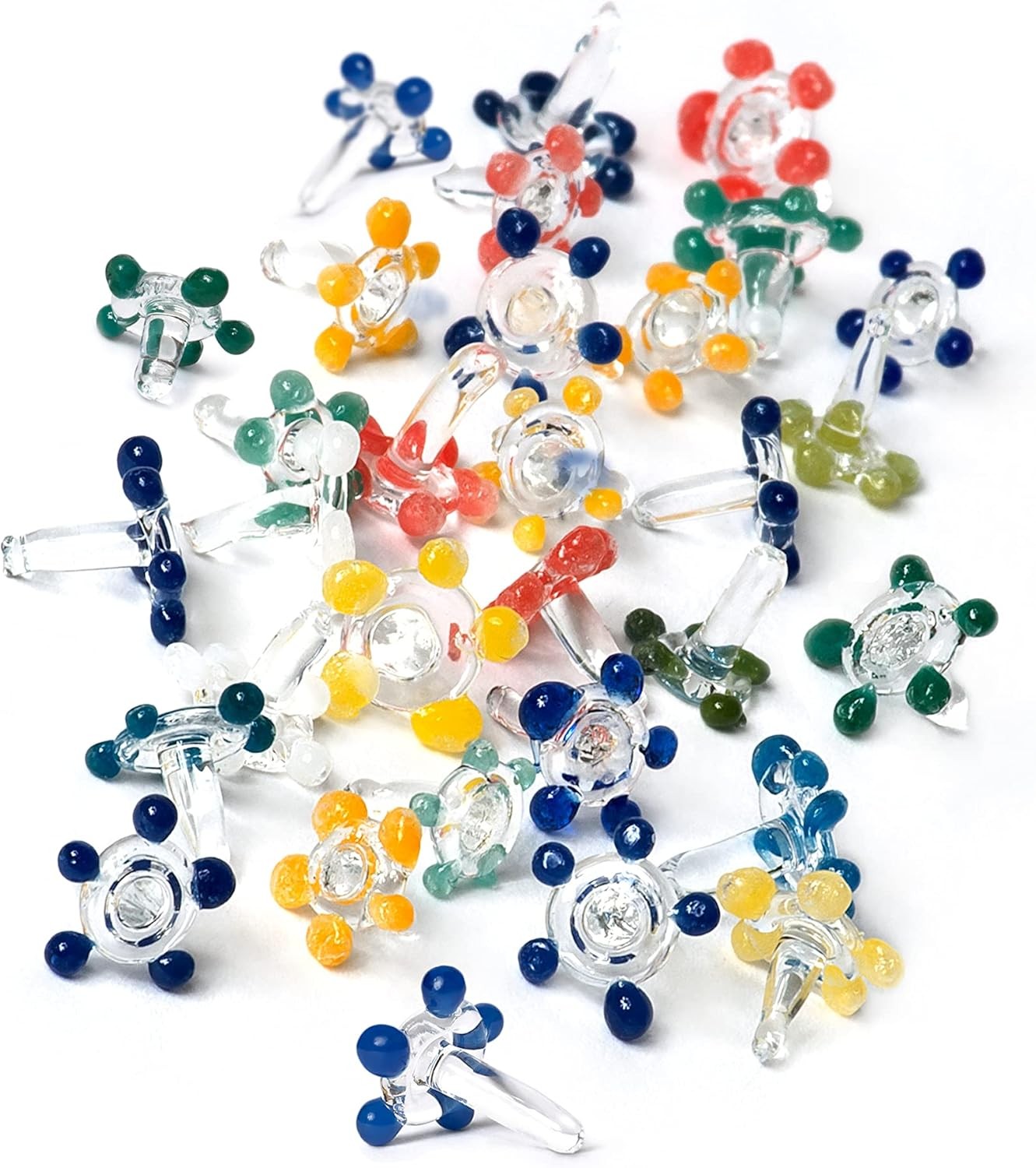 Glass Daisy Pipe Filter Screens Reusable & Heat Resistant