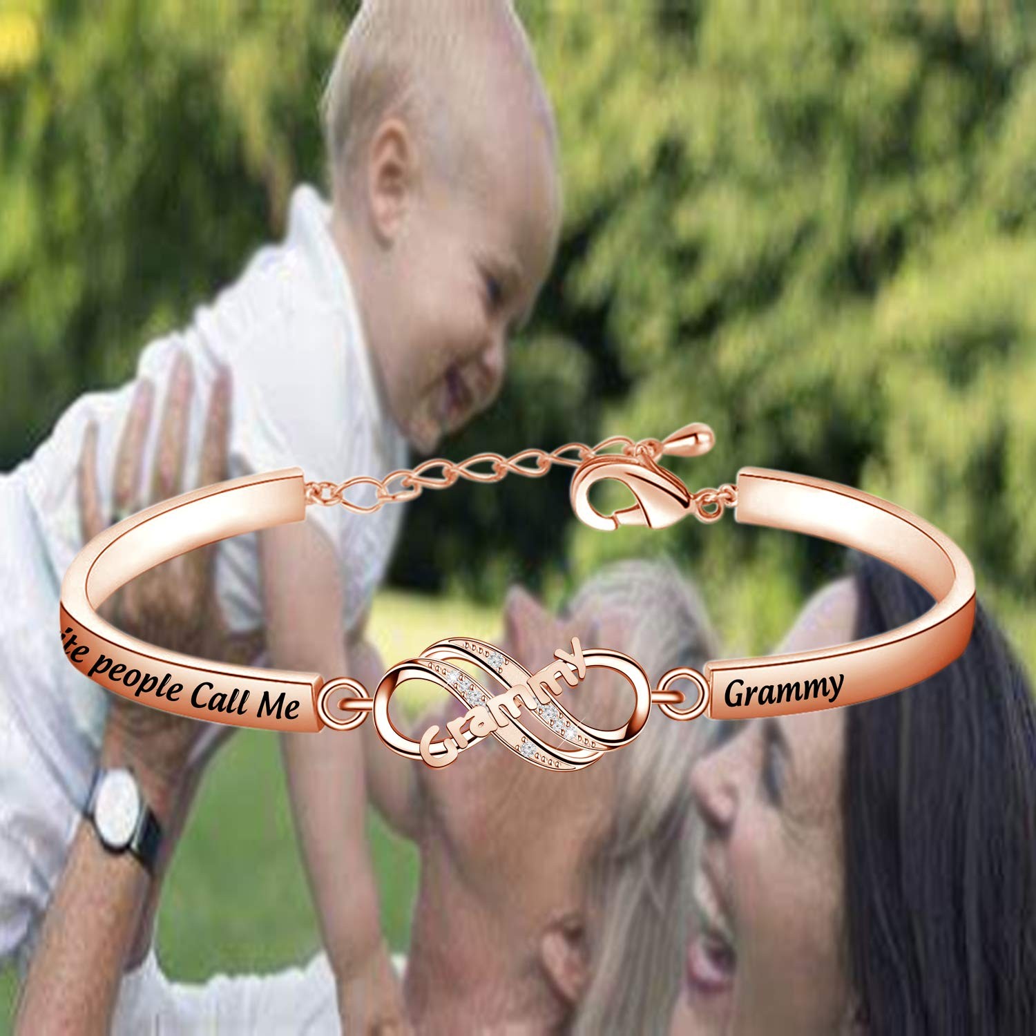 Grandma Bracelet My Favorite People Call Me Nana/Mimi/Nonna/Granny/Grandma – 05