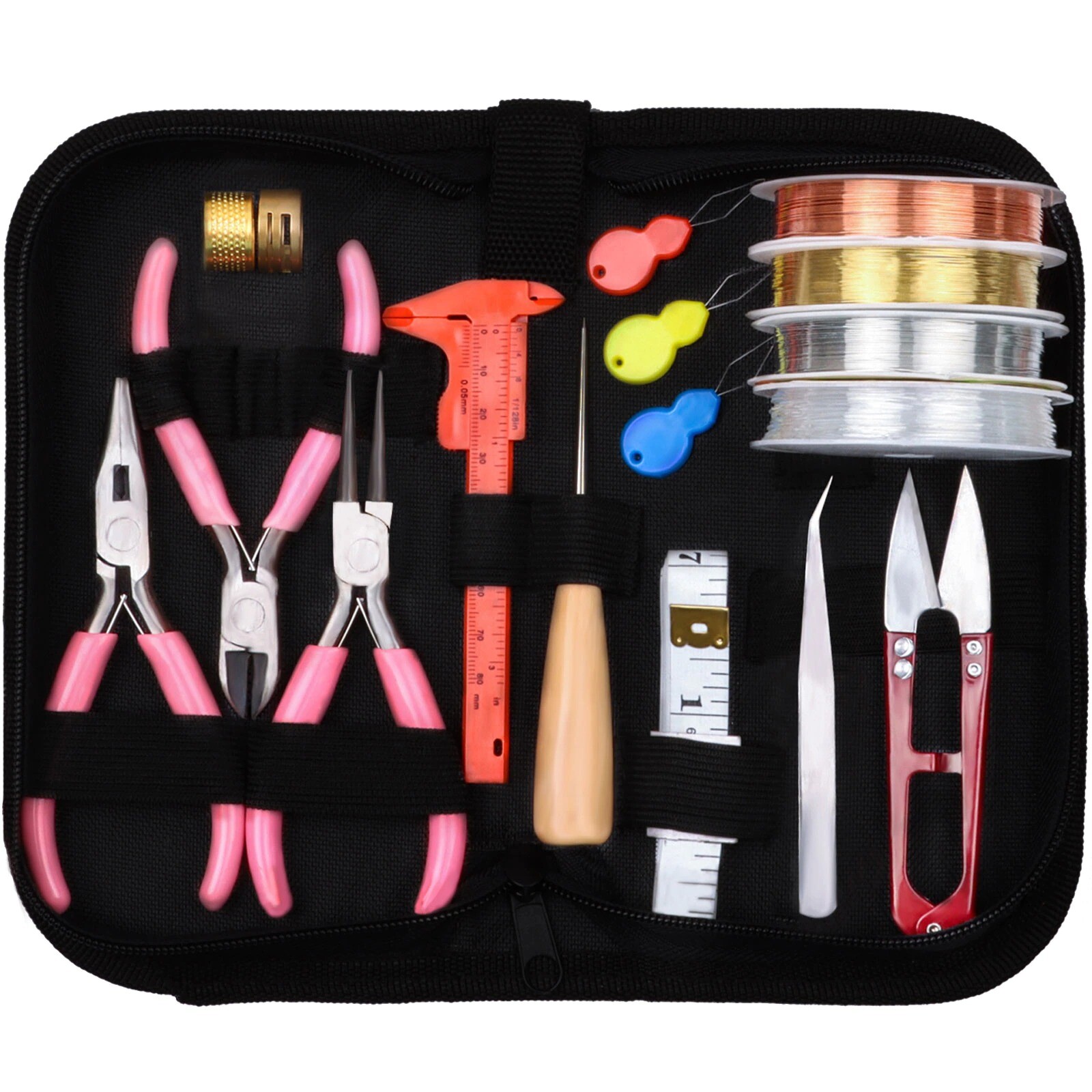 Jewelry Making Tool Kit Repair Jewellery Starter Set Professional Beginners Ring