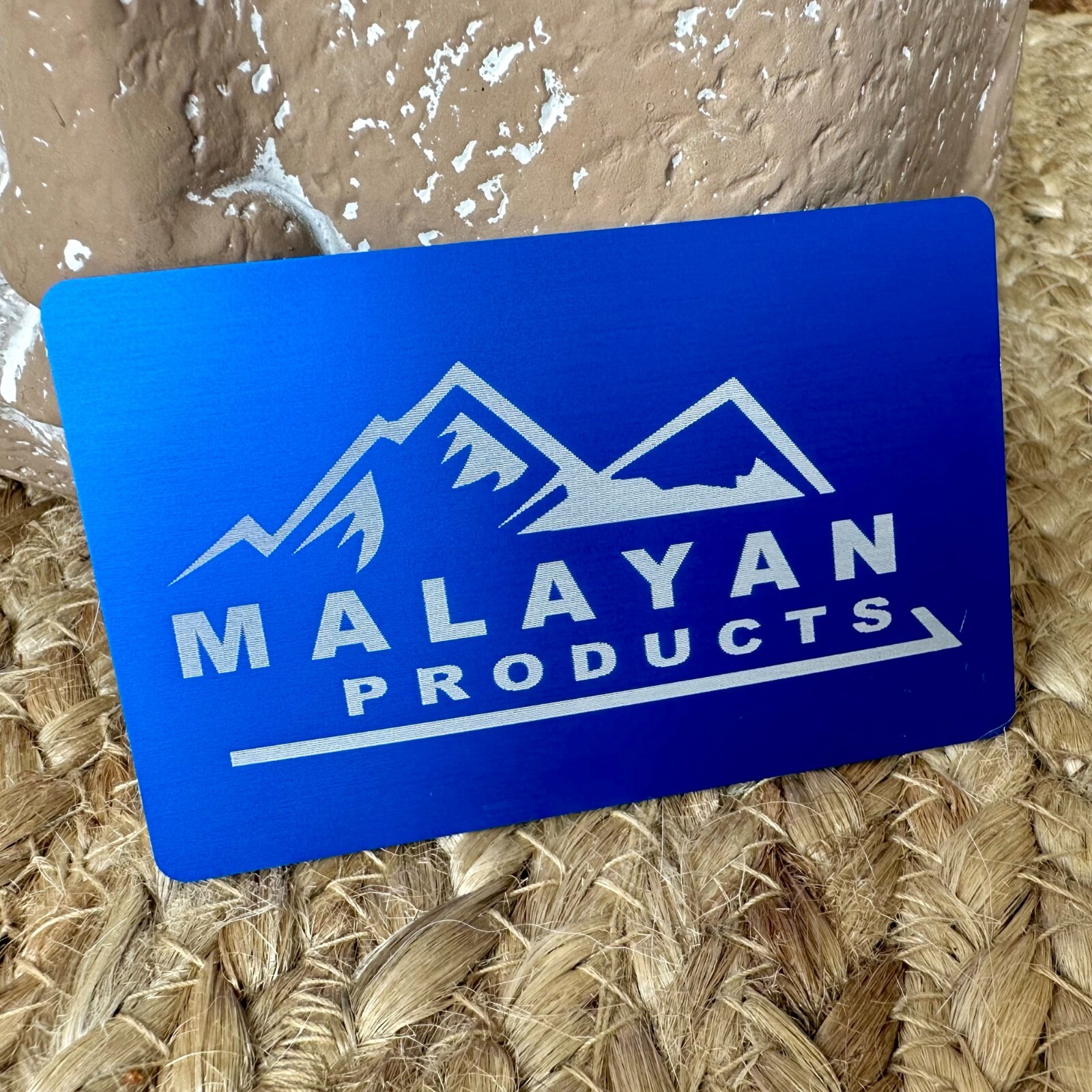 Aluminum Business Card 0.8mm Luxury Quality, Metal Calling Laser Engraving Blank