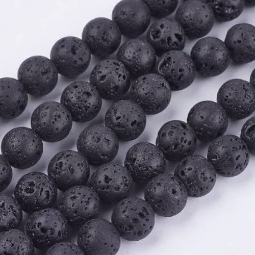Natural Gemstone Round Spacer Loose Beads for Jewelry Making DIY 4mm-12mm