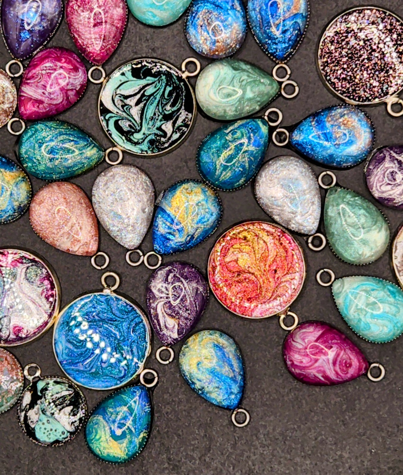 50 Piece Lot Artisan Made Charms/Pendants For Jewelry And Crafts Free Shipping