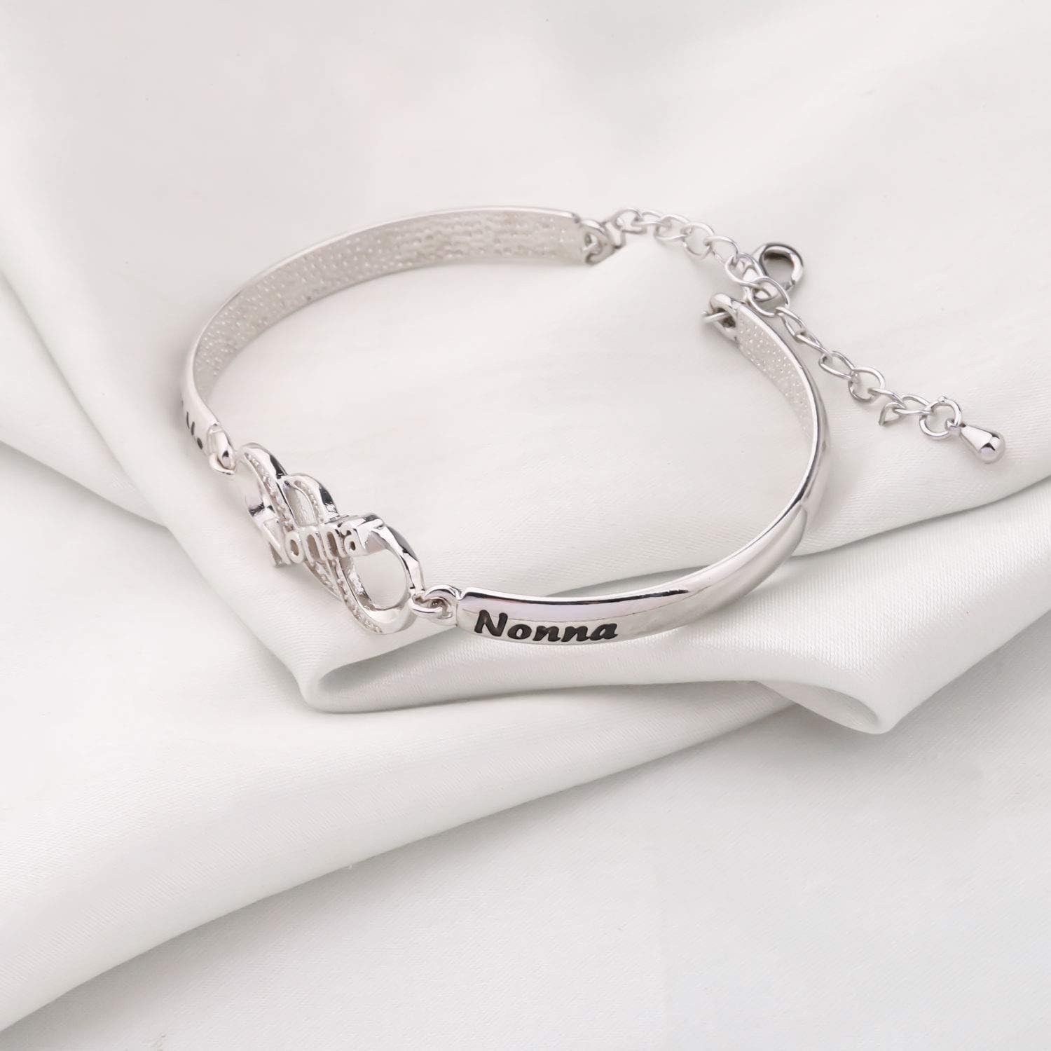 Nonna Jewelry Gifts My Favorite People Call Me Bar Bracelet Gift for Grandma fro
