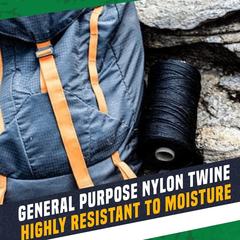 100% Nylon Tarred Twine 1680ft – The Durable Choice for Crafting & Bushcraft
