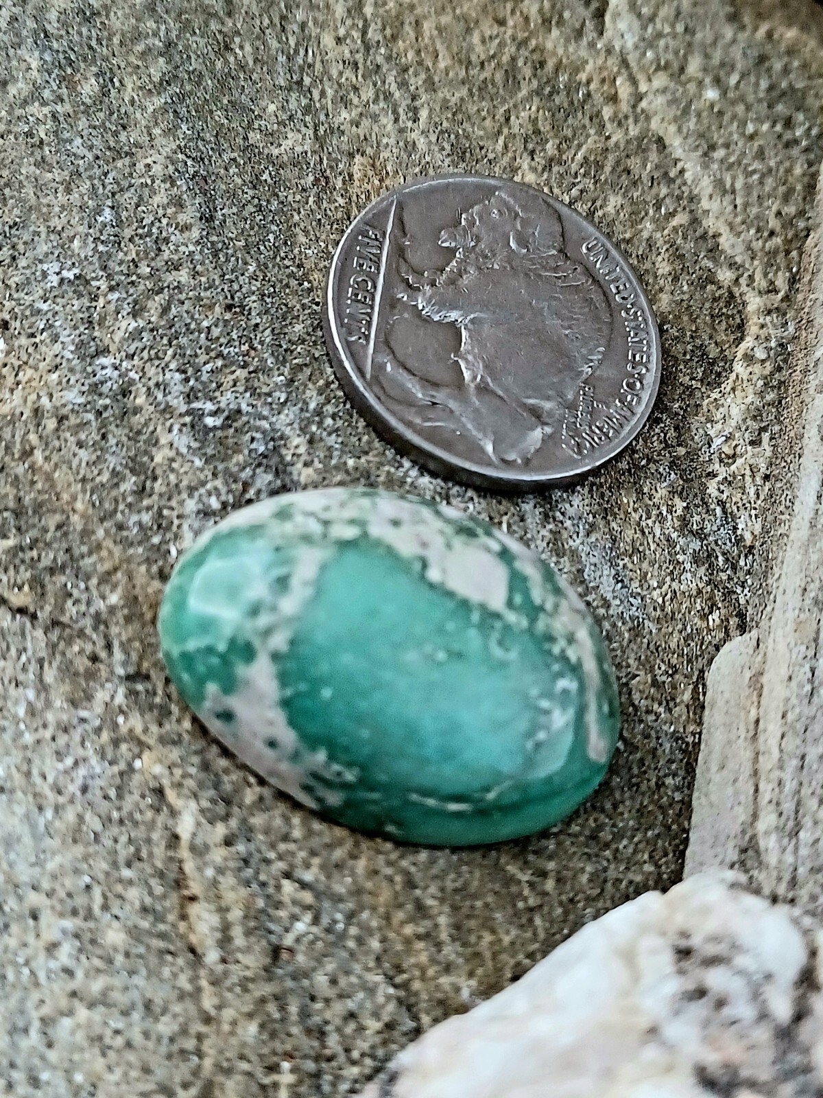 Lucin Veriscite Cabochon. 24 Carat