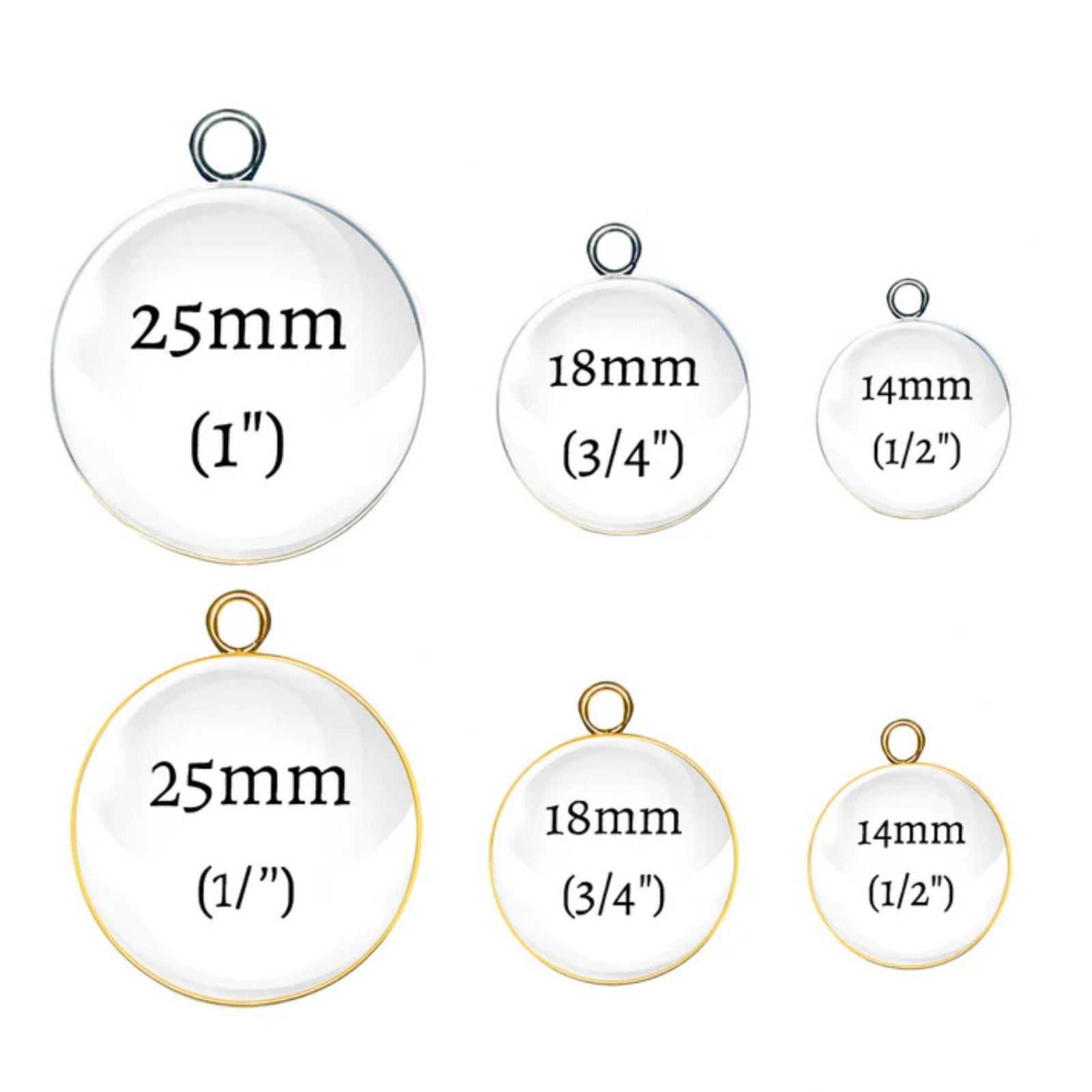 USA 250th Anniversary Collectible Charms | 1776–2026 Glass Cabochon Pendant