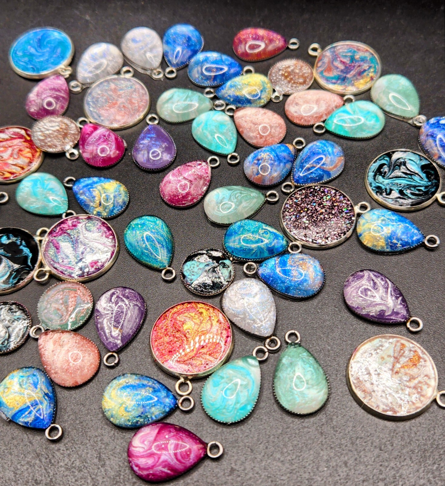 50 Piece Lot Artisan Made Charms/Pendants For Jewelry And Crafts Free Shipping