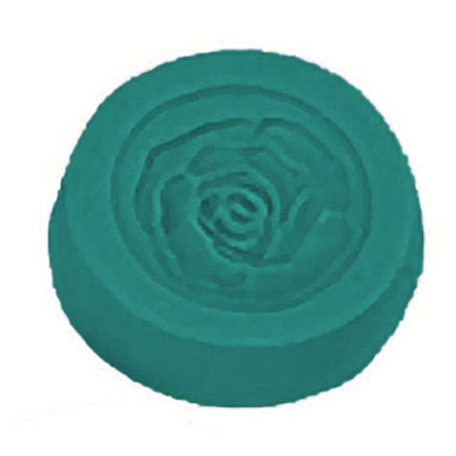 PMC Precious Metal Clay Silver 20mm Silicone Rose Pendant Push Mold
