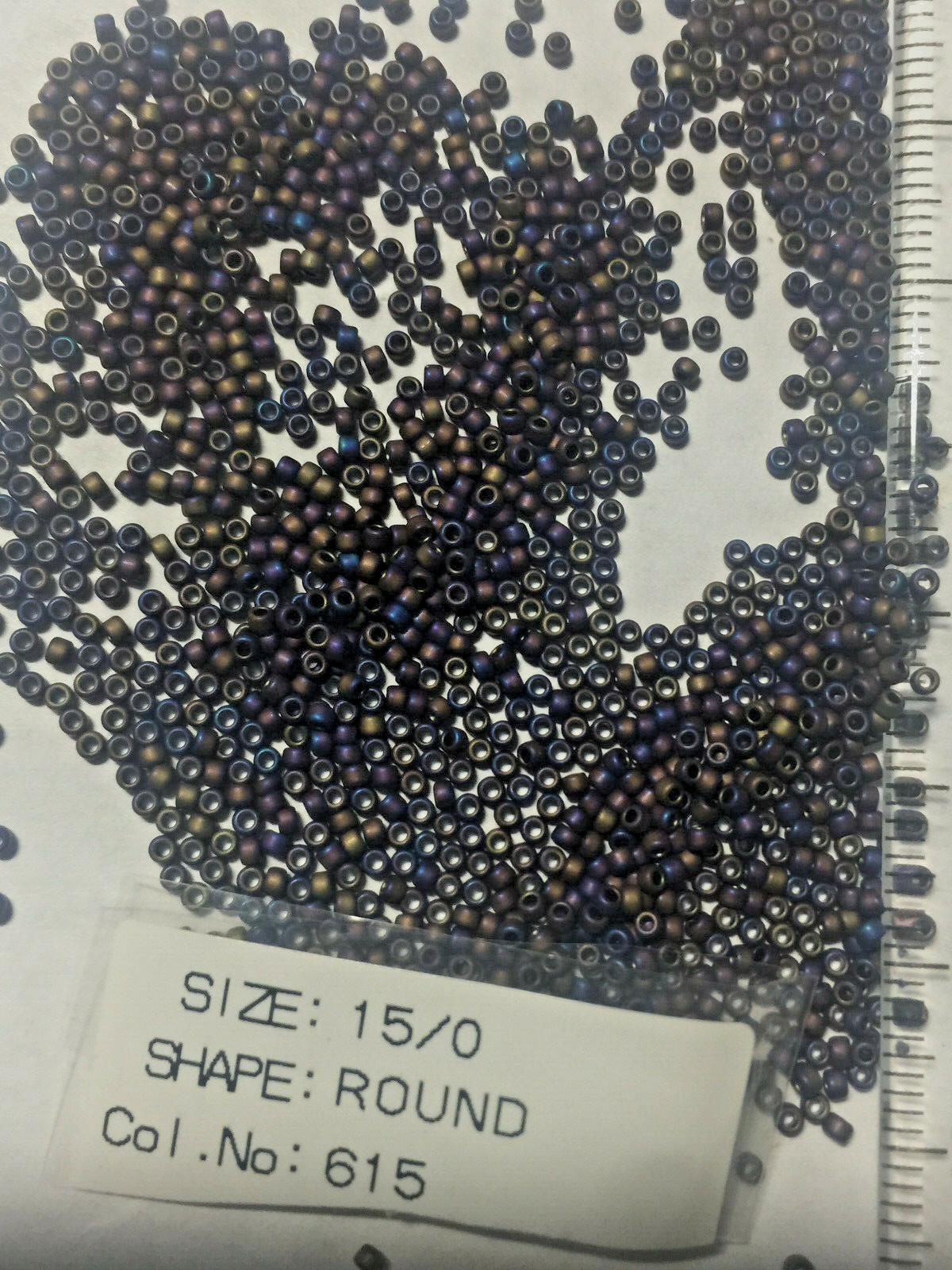 15/0 Purple Gold Silver Copper Toho Seed Beads ***U PICK COLOR*** 15/0 Toho